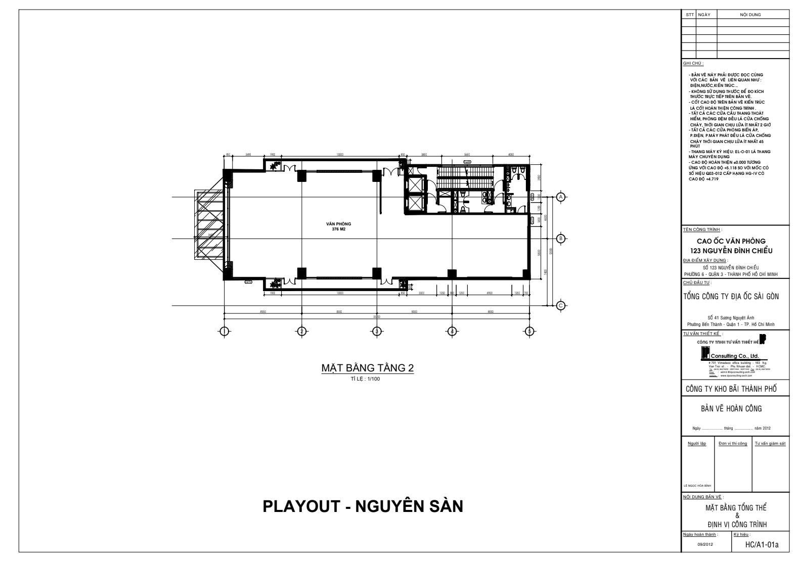 Mặt bằng Tầng 2