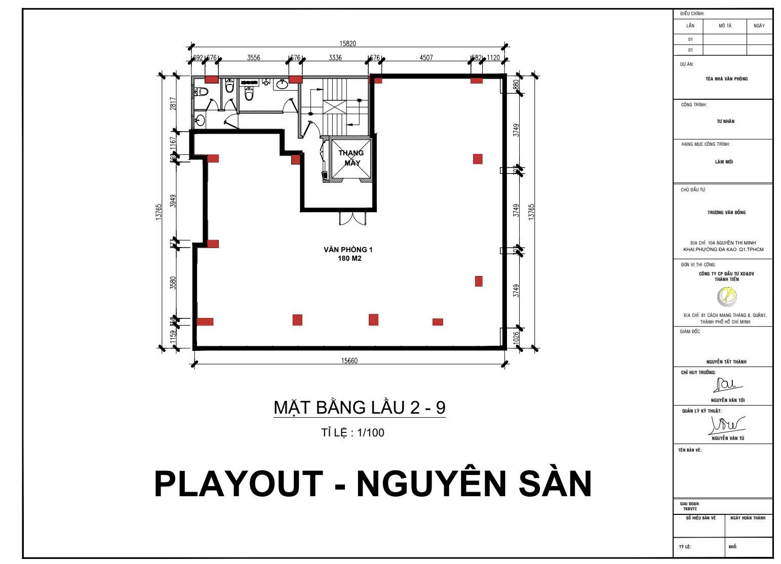 Mặt bằng Tầng 3
